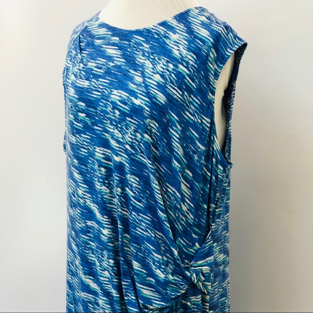 Nick & Zoe Knit Jersey Sleeveless Dress 2X